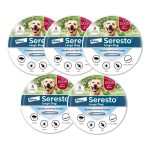 Flea & Tick Collar for Large Dogs – 5 Pack